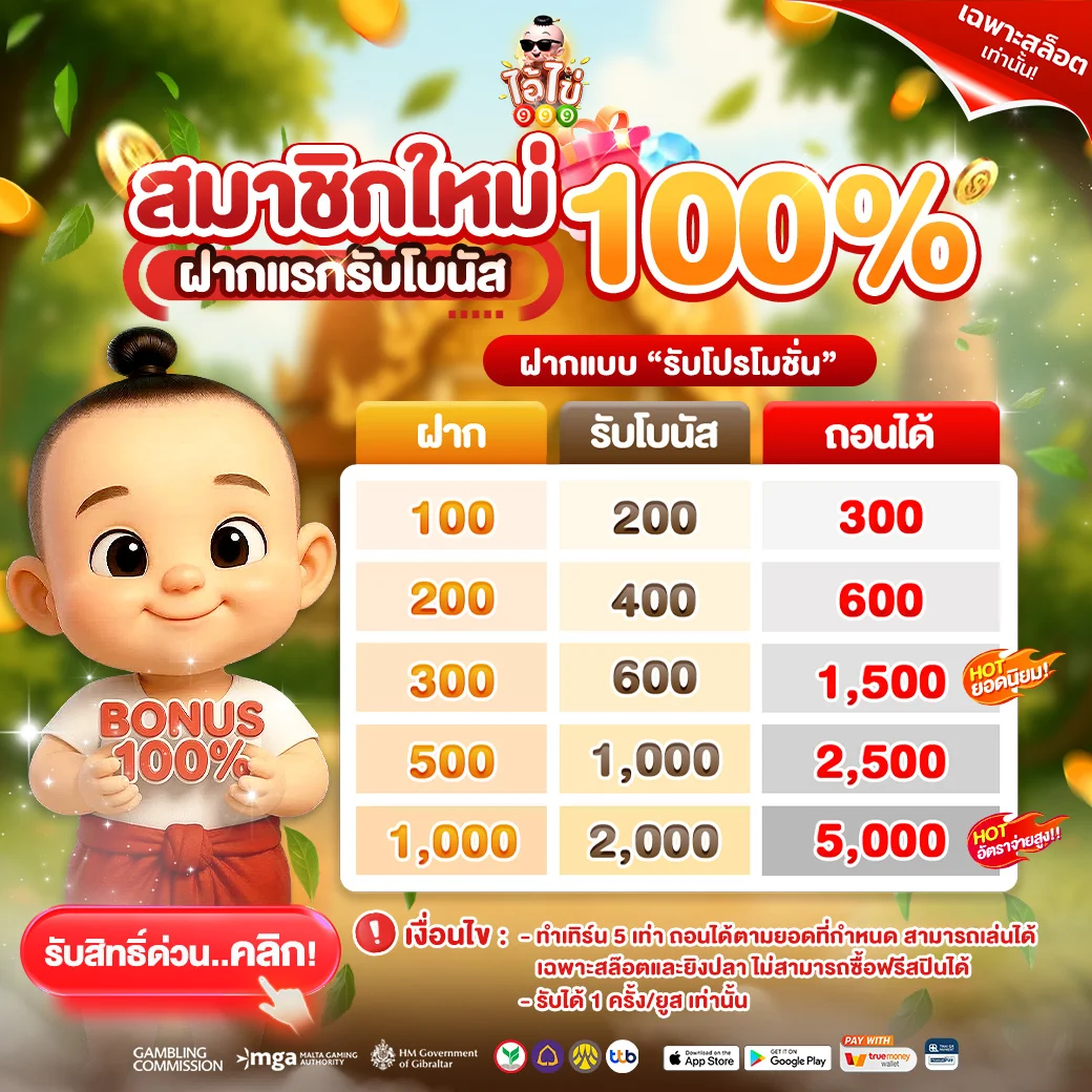 โปรโมชั่น ikai999